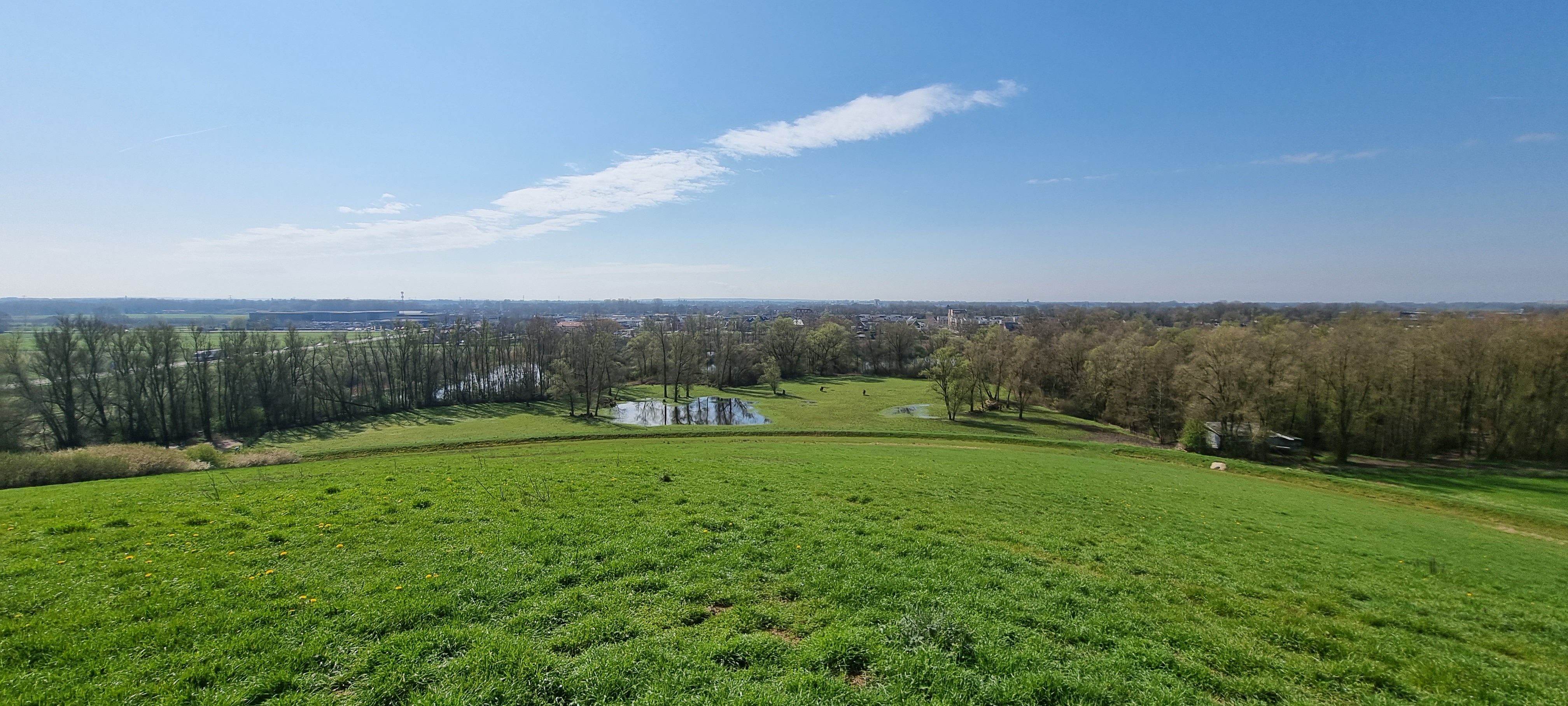 Uitzicht Vanaf Heuvel Driegaarden Richting Veluwe Foto Richard Dijkgraaf